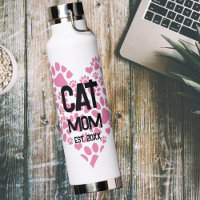 Mama Mama zum Katzen Dog Paw Liebe Herz