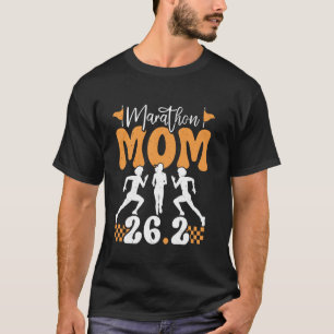 Mama MARATHON MUTTER 26.2 Halbmarathon Lustiger Ha T-Shirt