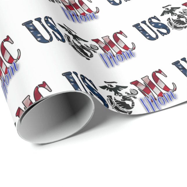Mama - Marie Corps Geschenkpapier (Rolleneckpunkt)