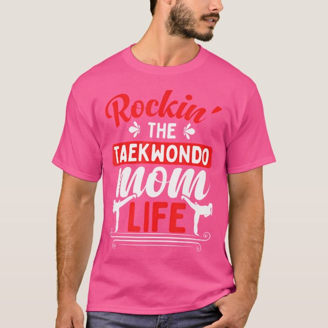 Mama Martial Art Taekwondo T-Shirt (Vorderseite)