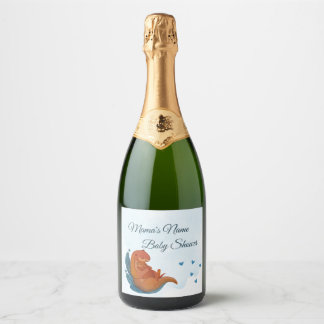 Mama & Me Otter Baby Dusche Champagner