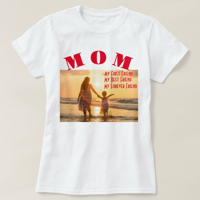 Mama Mein erster bester Freund für immer im Shirt (Design vorne)