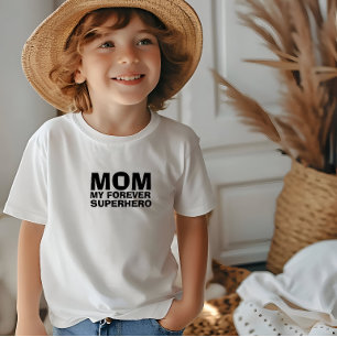 Mama mein Superheld für immer Baby T-shirt