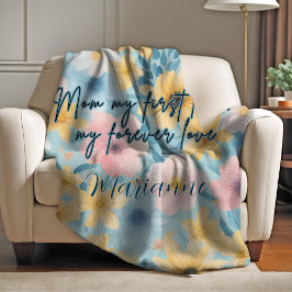 Mama Meine erste Liebe mein ewig Liebesblanket Sherpadecke