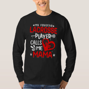 Mama, meine Lieblings-Lacrosse-Frau T-Shirt