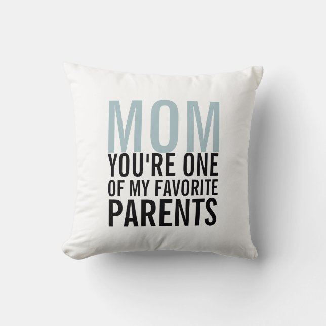 Mama Meine liebste Mutter Muttertagskissen Kissen (Vorderseite)