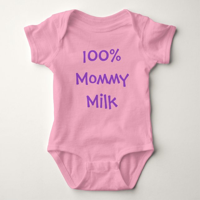 Mama-Milch 100% Baby Strampler (Vorderseite)