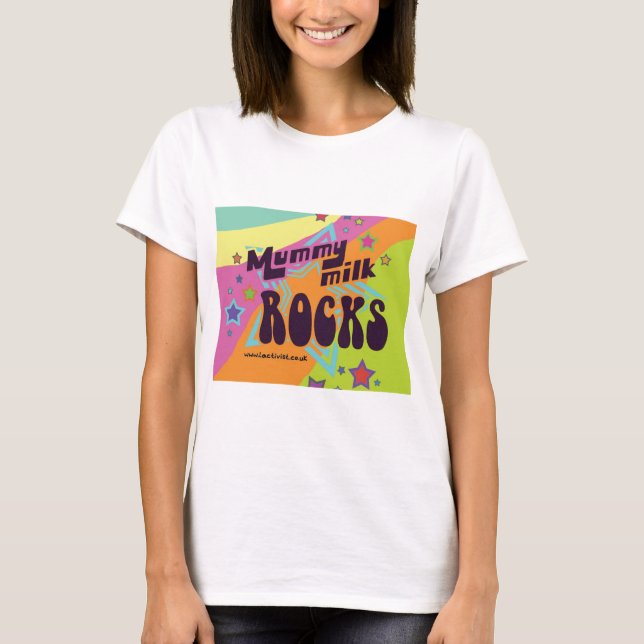 Mama-Milch-Felsen T-Shirt (Vorderseite)