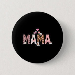 Mama Mini Floral Mommy Me Mutter Tochter passend Button