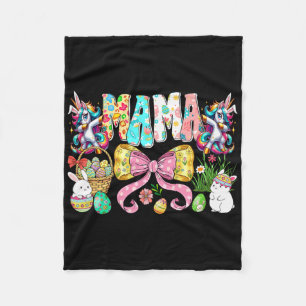 Mama Mini Ostern passend Mama Hase Ostertag Fleecedecke
