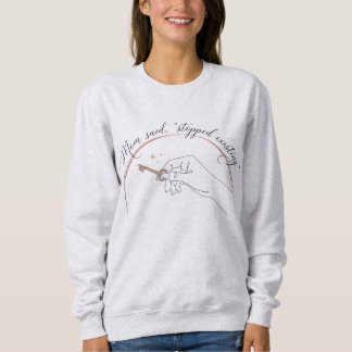 Mama Minimal: "Stopped Existing" Key Sweatshirt