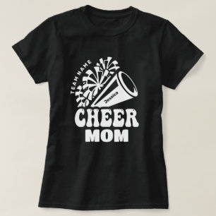 Mama mit benutzerdefinierten Teamnamen und Kid-Nam T-Shirt