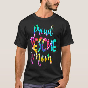 Mama mit hoher Rettung Tiere Unterkunft Hunde Katz T-Shirt