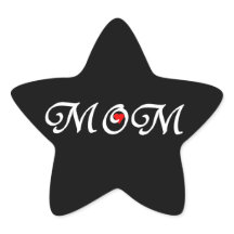 Mama mit rotem Herzen