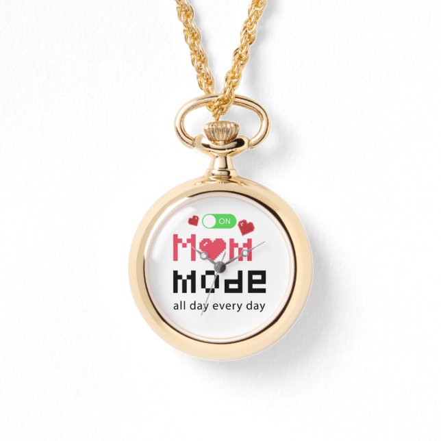 Mama Mode, Mütter Tagesgeschenk Armbanduhr (Vorderseite)