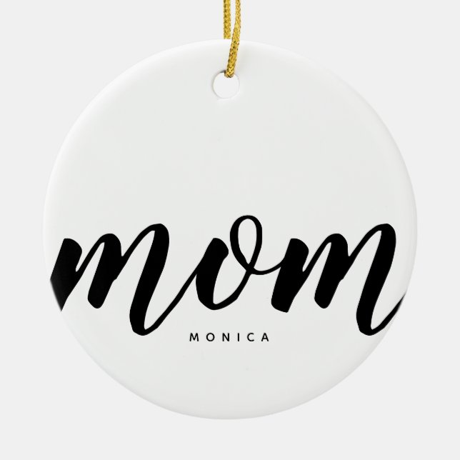 Mama Moderne Minimalistische Keramik Dekoration (Vorne)