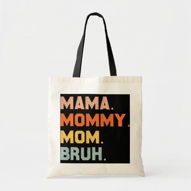 Mama Mommy Mama Bruh Mommy and me Mama für Frauen Tragetasche (Vorne)