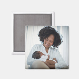 Mama Mother Baby Family Foto Personalisieren Magnet