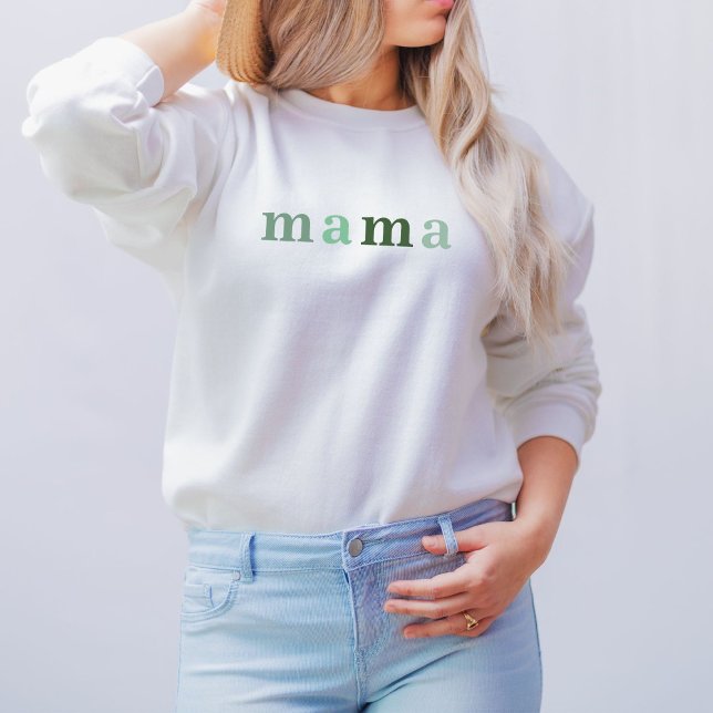 Mama Mother Momlife Quote Sweater Sweatshirt (Von Creator hochgeladen)