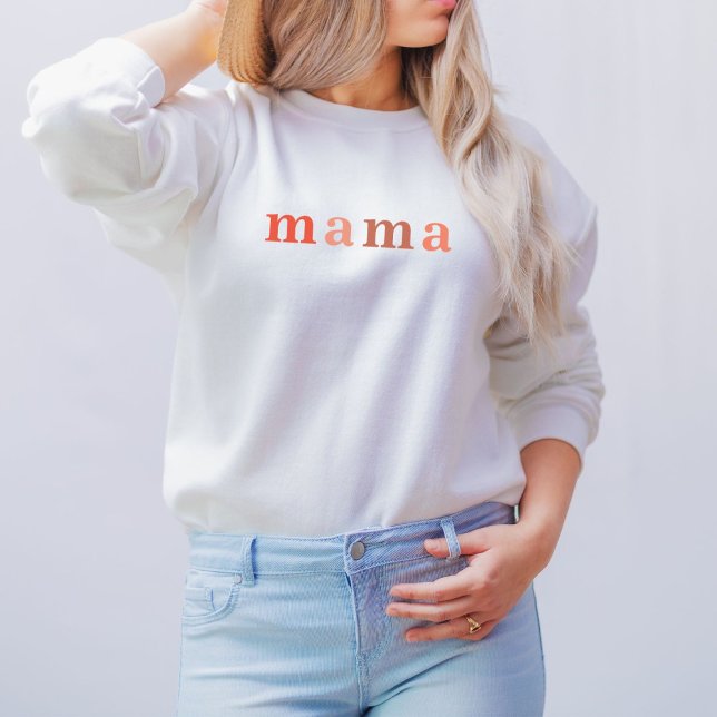 Mama Mother Momlife Quote Sweater Sweatshirt (Von Creator hochgeladen)