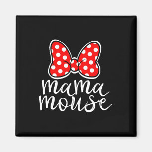 Mama Mouse Familienurlaub Mama Funny Mama M Magnet