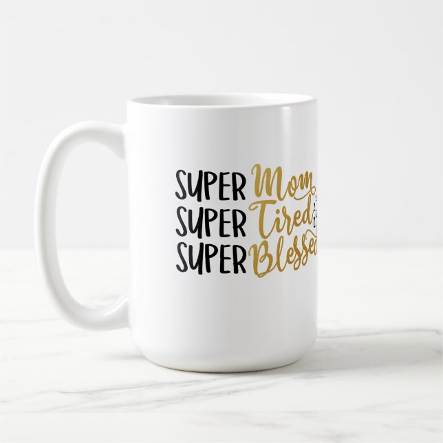 Mama Müde und gesegnete Tasse (Links)