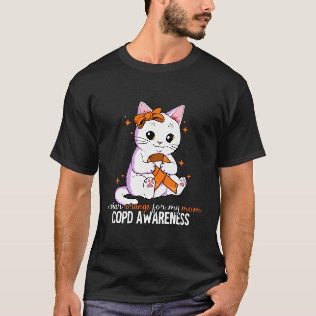 Mama Mutter Copd Awareness T-Shirt (Vorderseite)