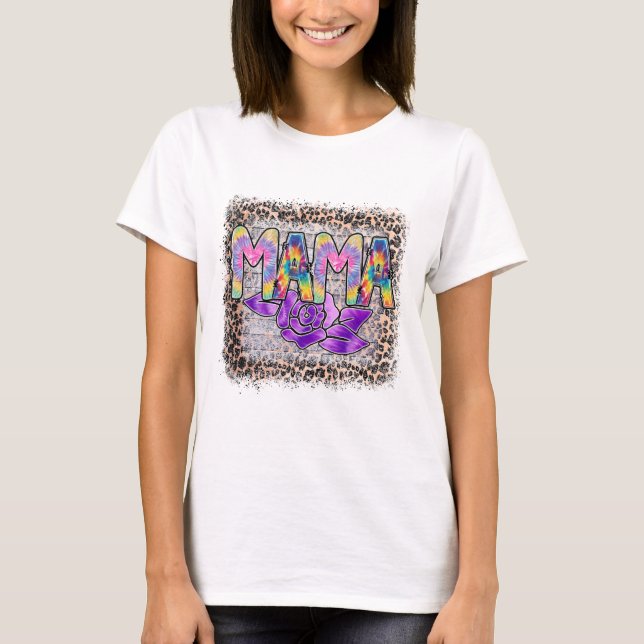 Mama - Muttertag T-Shirt (Vorderseite)