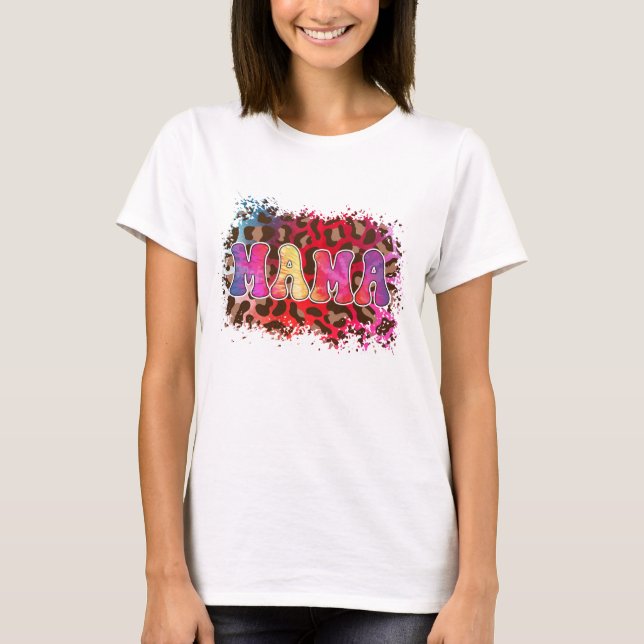 Mama - Muttertag T-Shirt (Vorderseite)