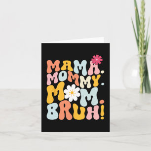 Mama Mutti Mom Bruh Geil Muttertag  Karte