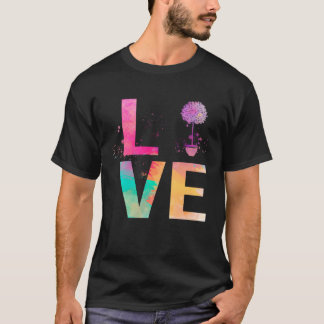 Mama nach farbigen Themen T-Shirt
