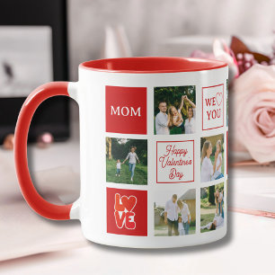 Mama-Nachrichten individuelles Fotocollage Valenti Tasse