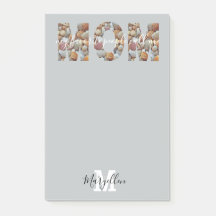 Mama Name und Monogram Seashell hinzufügen