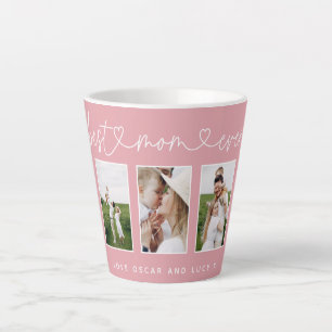 Mama niedlich moderne Drehbuch Multi-Foto-Geschenk Milchtasse
