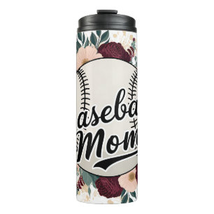 Mama niedlich Sports Baseball Thermosbecher
