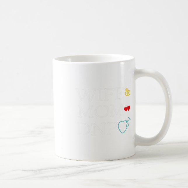 Mama Niedlicher Arzt der Krankenpflege Abschluss Kaffeetasse (Rechts)