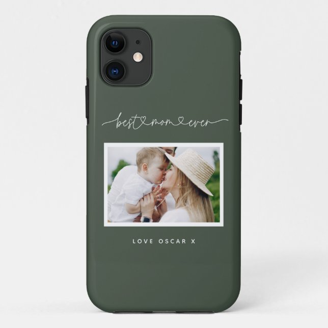 Mama niedliches Foto Case-Mate iPhone Hülle (Rückseite)