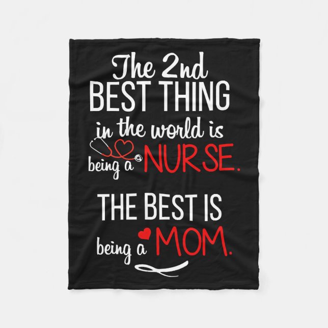 Mama Nurse Fleecedecke (Vorderseite)