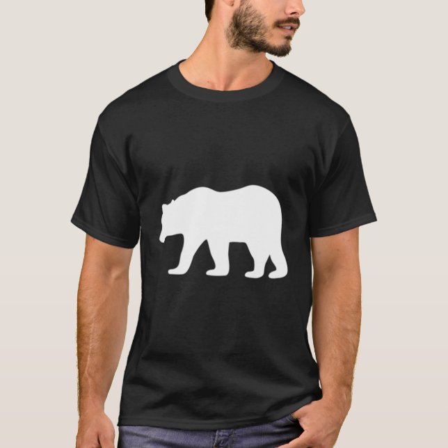 Mama oder Daddy Adult Bear Walking T-Shirt (Vorderseite)