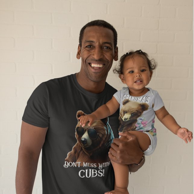 Mama oder Daddy Bären: "Misch dich nicht mit meine T-Shirt (Von Creator hochgeladen)