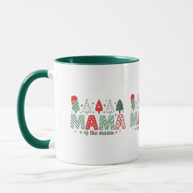 Mama of the Season Christmas Trees Coffee Mug | Fe Tasse (Links)