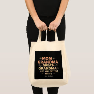 Mama, Oma, Großes Oma, ich Behielt, besser zu werd Tragetasche