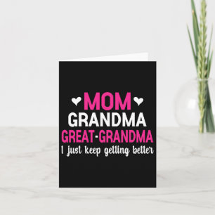 Mama Oma Großes Oma, ich Behielt einfach, schlafen Karte