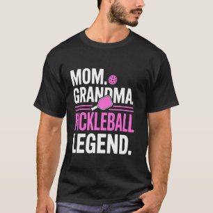 Mama Oma Pickleball Legende Spieler Lustige Pickle T-Shirt