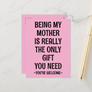 Mama & Oma, Sweet Mother Day Card Gift Idea Feiertagspostkarte