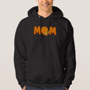 Mama Orange Summer Fruit Mommy Mother Fruitarian Hoodie