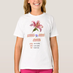 Mama Osa Bar Schild floral rosa druckbar  T-Shirt