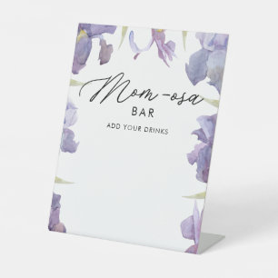 Mama-osa-Bar Sockelschild