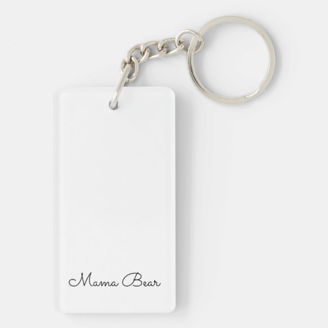 Mama Ours Mères Fête Enfants Maman Amour (Dos)