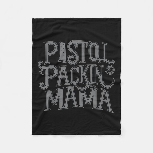 Mama packt zusammen fleecedecke (Vorderseite)